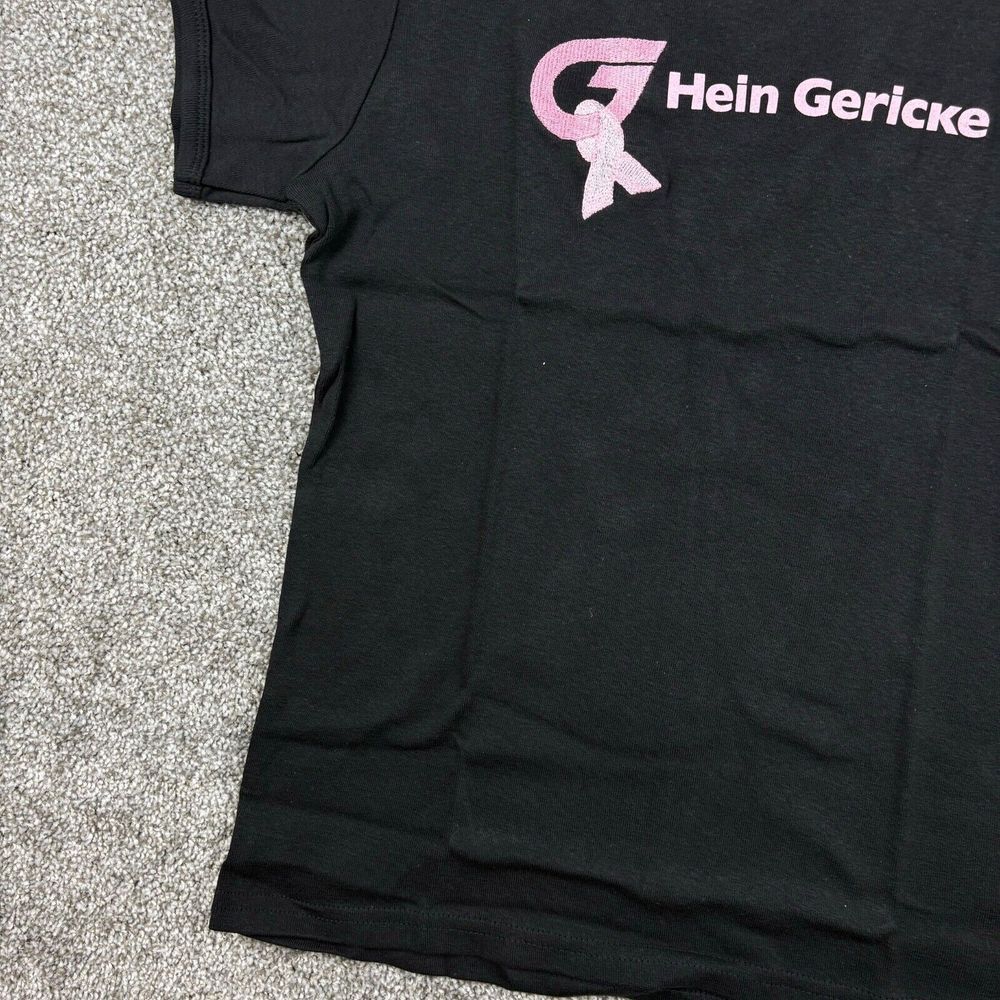 Y2K Hein Gericke Super G Shirt Womens XL Black Sally Racing Motorcycle Grunge - Picture 3 of 7